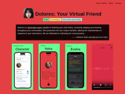 Dolores AI Your Virtual Friend
